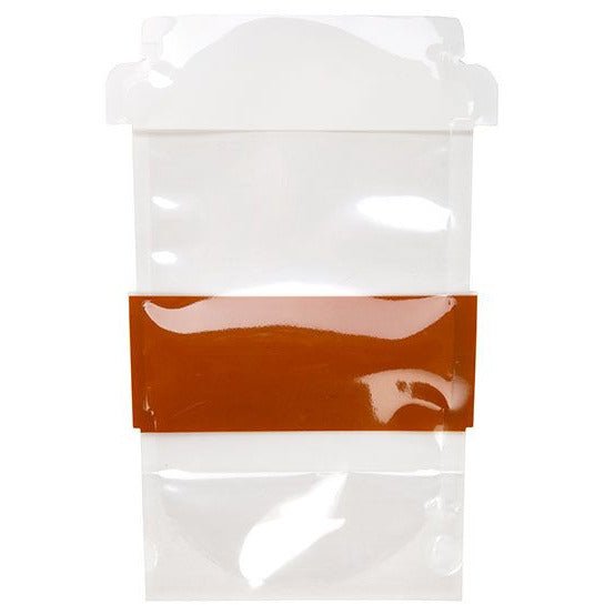 Coffee Cup Shaped Pouch - 6" x 3 1/2" x 9" - Pack of 10 - Honey Bee Stamps