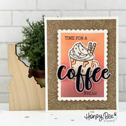 Coffee - Honey Cuts - Stand - Alone Dies - Honey Bee Stamps