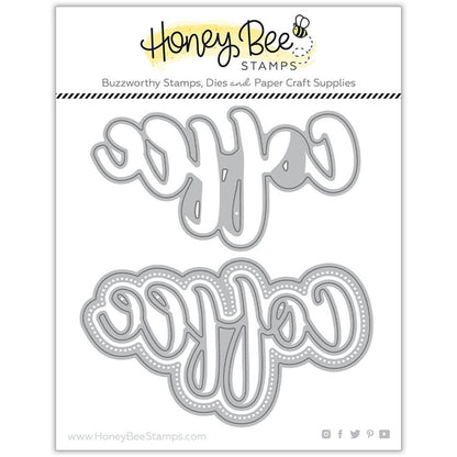 Coffee - Honey Cuts - Stand - Alone Dies - Honey Bee Stamps