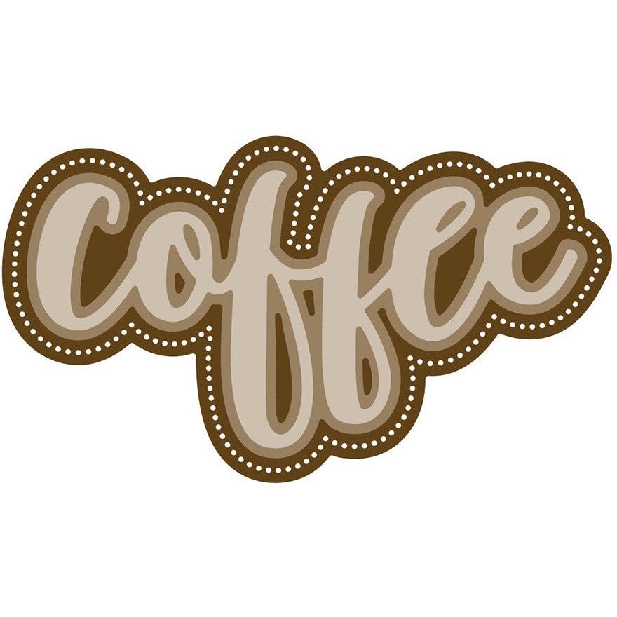 Coffee - Honey Cuts - Stand - Alone Dies - Honey Bee Stamps