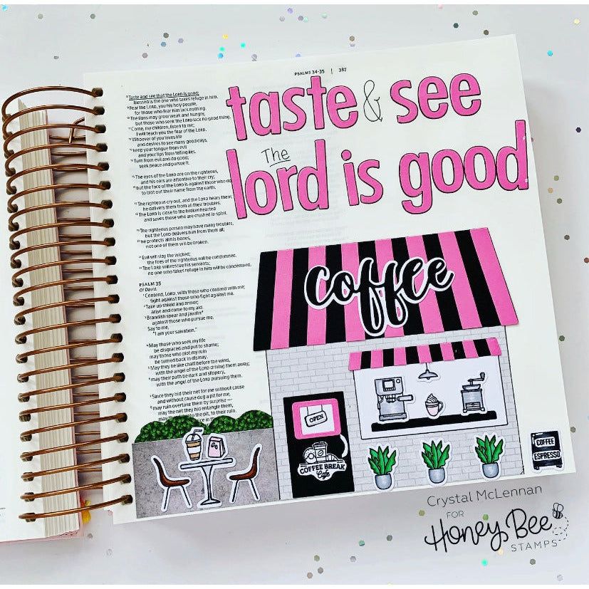 Coffee - Honey Cuts - Stand - Alone Dies - Honey Bee Stamps