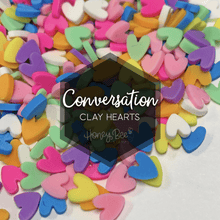Conversation - Clay Hearts - Honey Bee Stamps