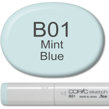 Copic Sketch Marker - B01 Mint Blue - Honey Bee Stamps
