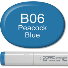 Copic Sketch Marker - B06 Peacock Blue - Honey Bee Stamps