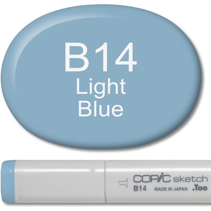Copic Sketch Marker - B14 Light Blue - Honey Bee Stamps