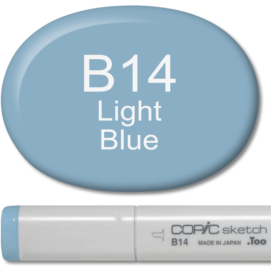 Copic Sketch Marker - B14 Light Blue - Honey Bee Stamps