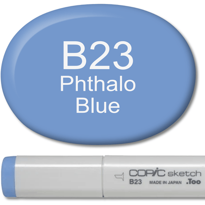 Copic Sketch Marker - B23 Phthalo Blue - Honey Bee Stamps