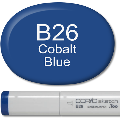 Copic Sketch Marker - B26 Cobalt Blue - Honey Bee Stamps