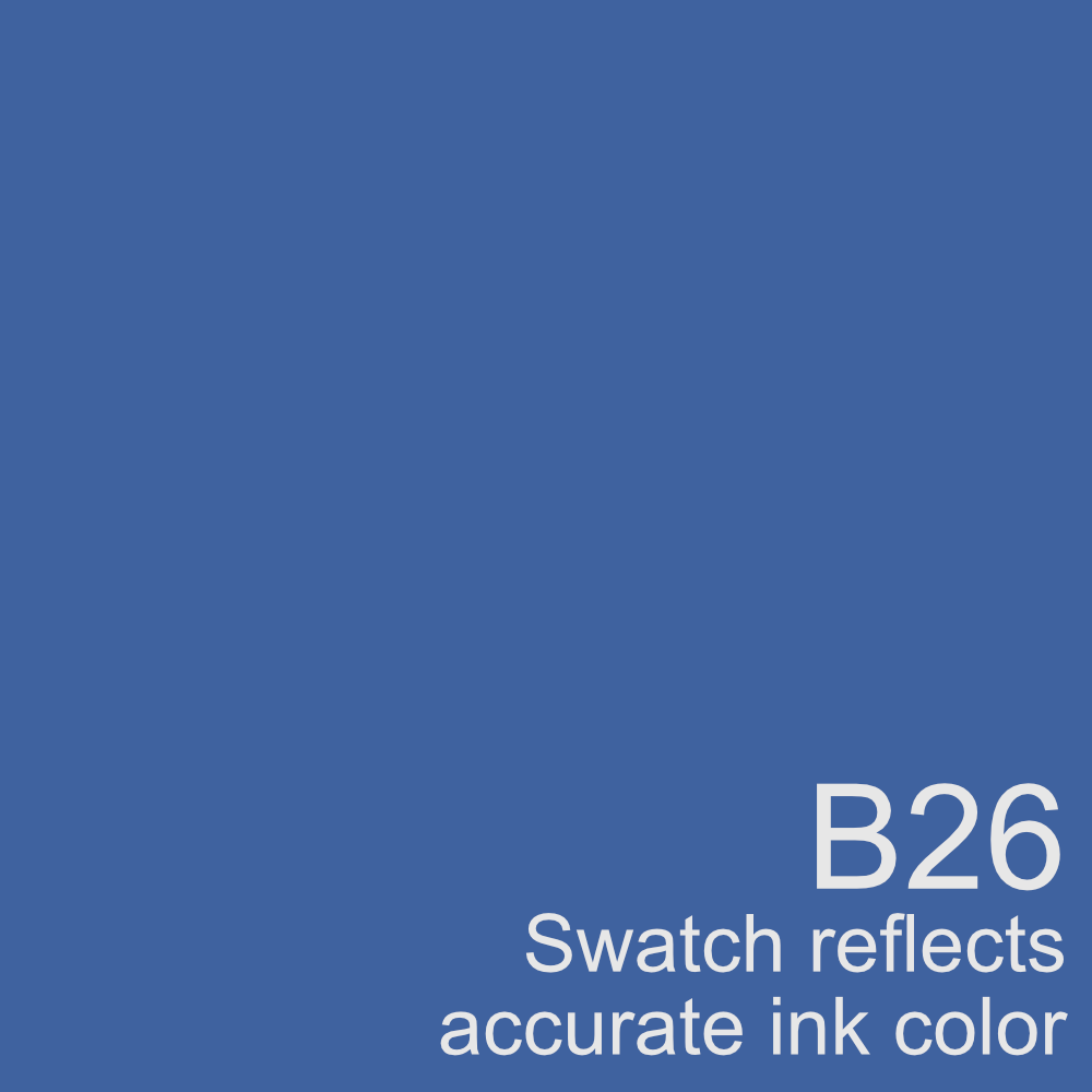 Copic Sketch Marker - B26 Cobalt Blue - Honey Bee Stamps