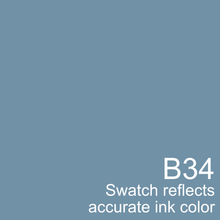 Copic Sketch Marker - B34 Manganese Blue - Honey Bee Stamps