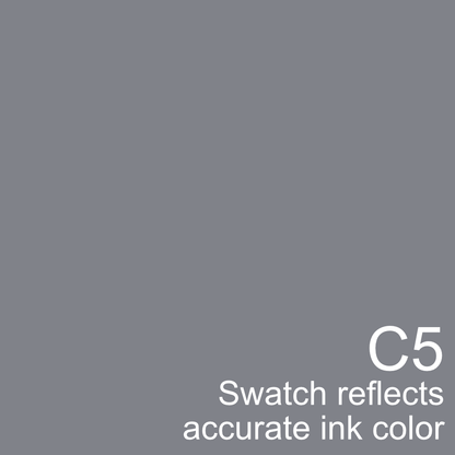 Copic Sketch Marker - C5 Cool Gray 5 - Honey Bee Stamps