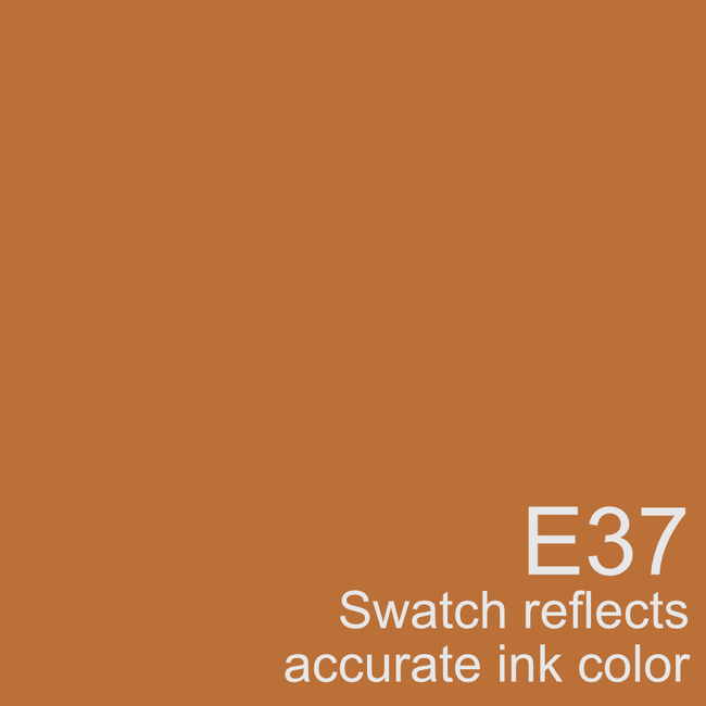 Copic Sketch Marker - E37 Sepia - Honey Bee Stamps