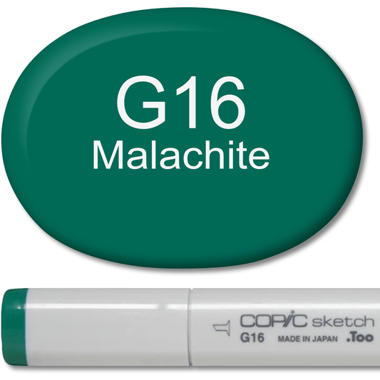 Copic Sketch Marker - G16 Malachite - Honey Bee Stamps