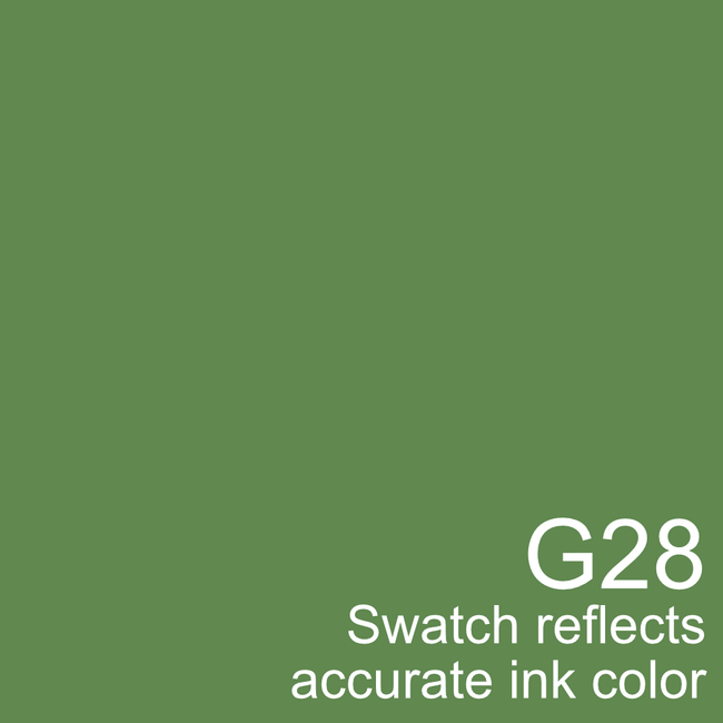 Copic Sketch Marker - G28 Ocean Green - Honey Bee Stamps