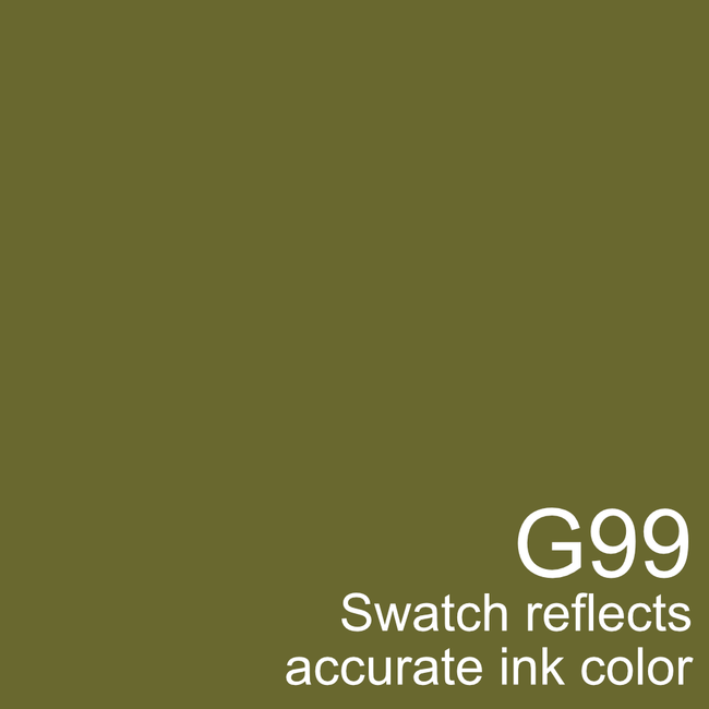 Copic Sketch Marker - G99 Olive - Honey Bee Stamps