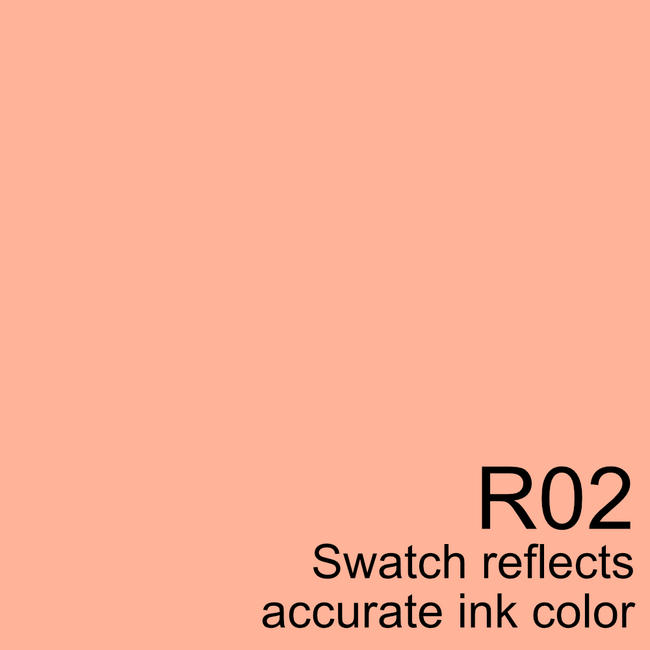 Copic Sketch Marker - R02 Rose Salmon - Honey Bee Stamps