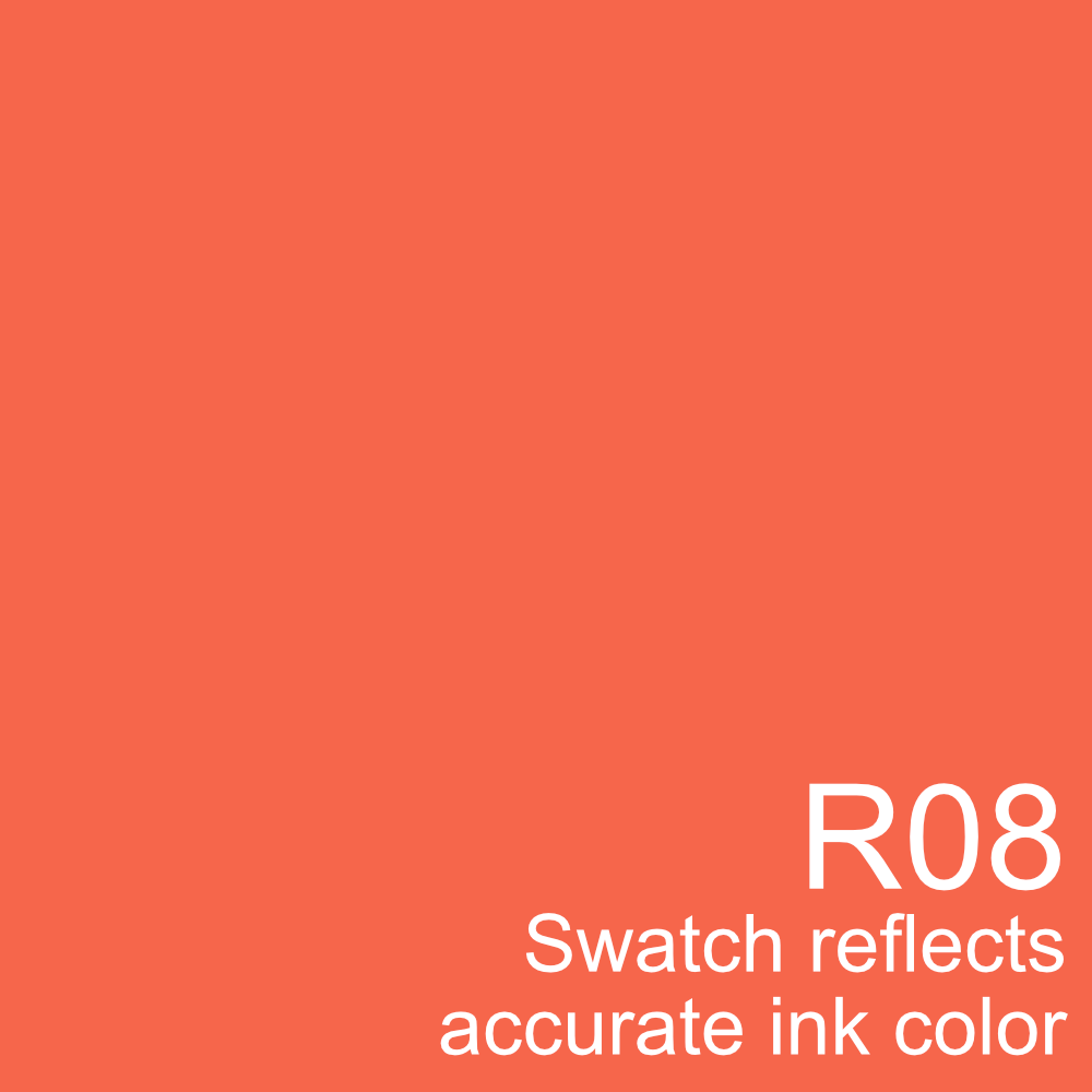 Copic R08 Copic Sketch Marker - R08 Vermillion – Honey Bee Stamps