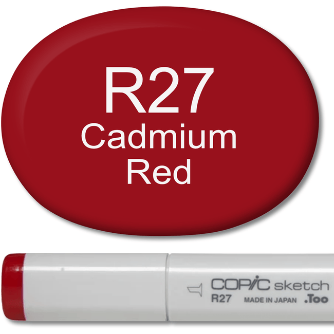 Copic Sketch Marker - R27 Cadmium Red - Honey Bee Stamps