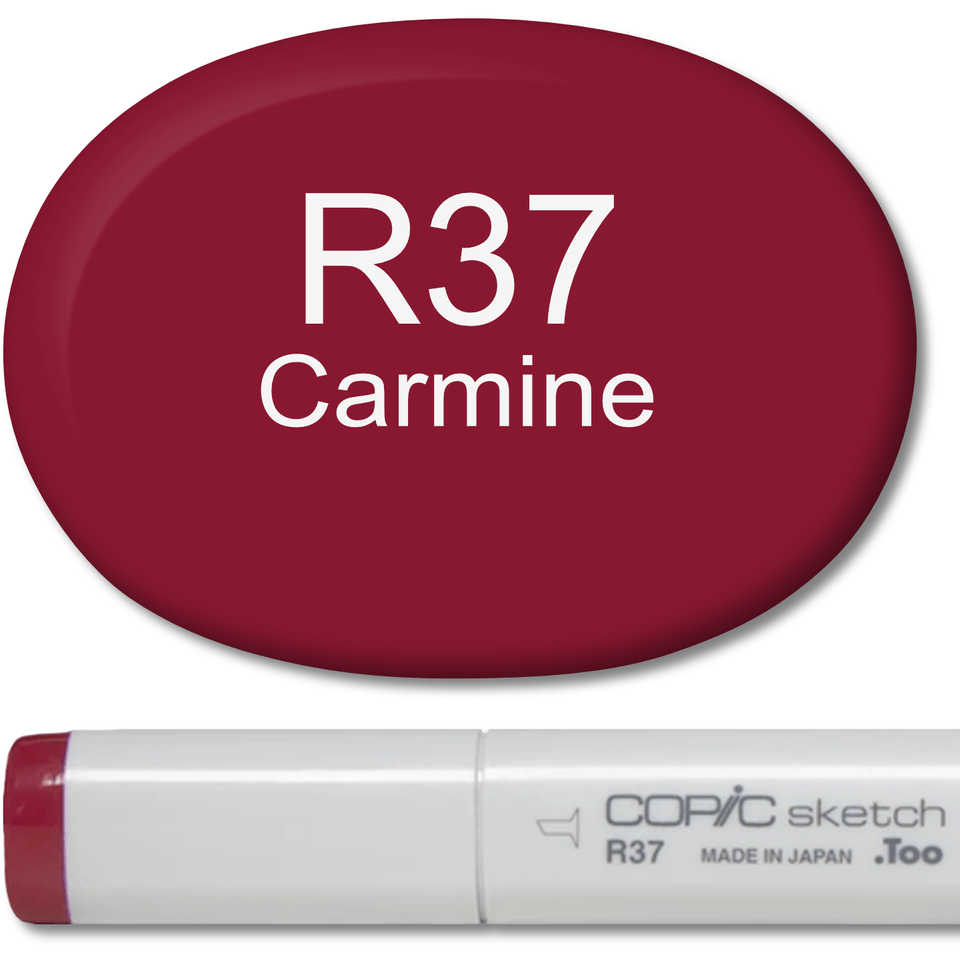 Copic Sketch Marker - R37 Carmine - Honey Bee Stamps