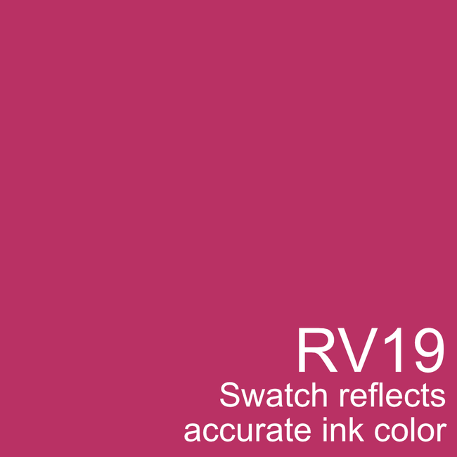 Copic Sketch Marker - RV19 Red Violet - Honey Bee Stamps