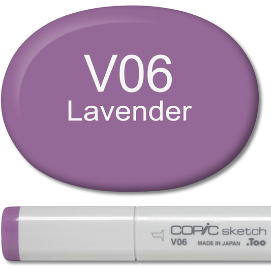 Copic Sketch Marker - V06 Lavender - Honey Bee Stamps