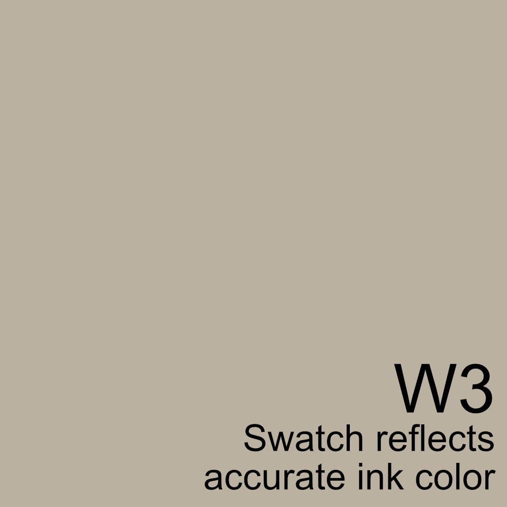 Copic Sketch Marker - W3 Warm Gray 3 - Honey Bee Stamps