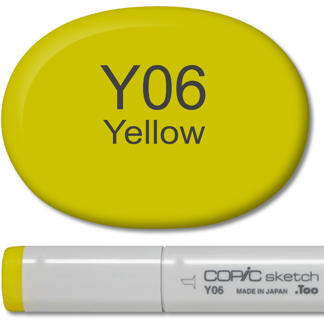 Copic Sketch Marker - Y06 Yellow - Honey Bee Stamps