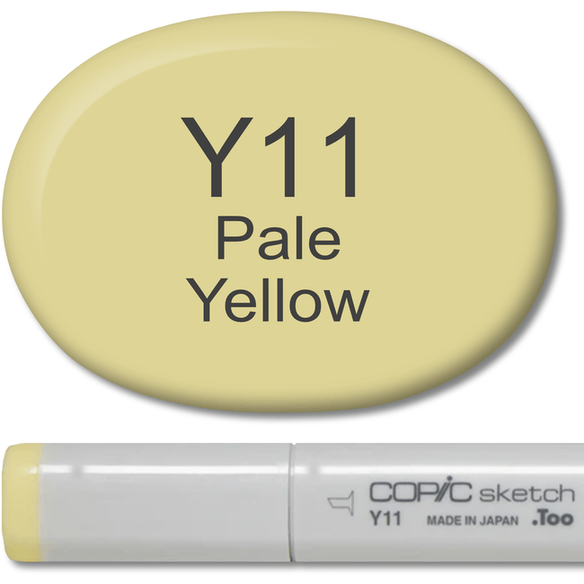 Copic Sketch Marker - Y11 Pale Yellow - Honey Bee Stamps