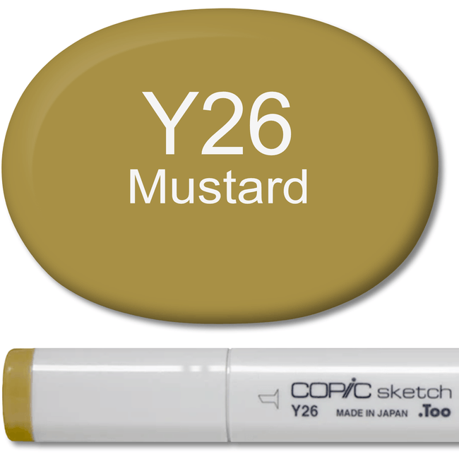 Copic Sketch Marker - Y26 Mustard - Honey Bee Stamps