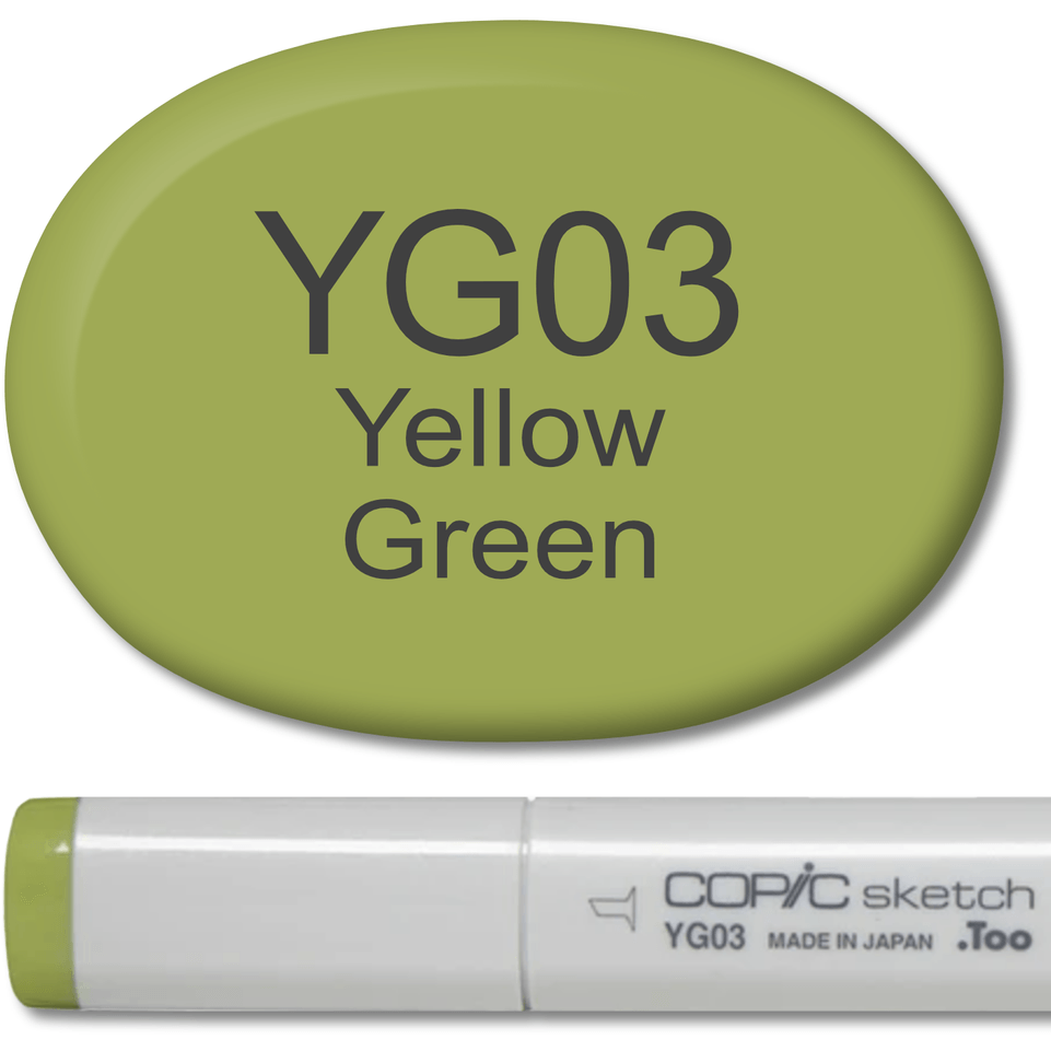 Copic Sketch Marker - YG03 Yellow Green - Honey Bee Stamps