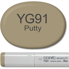Copic Sketch Marker - YG91 Putty - Honey Bee Stamps