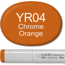 Copic Sketch Marker - YR04 Chrome Orange - Honey Bee Stamps