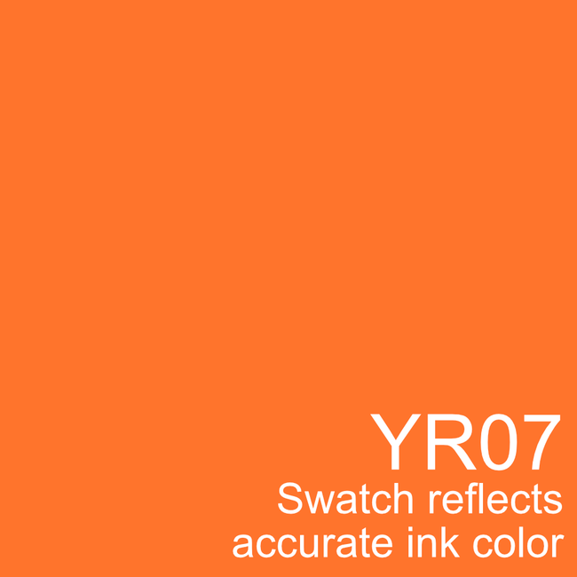 Copic Sketch Marker - YR07 Cadmium Orange - Honey Bee Stamps