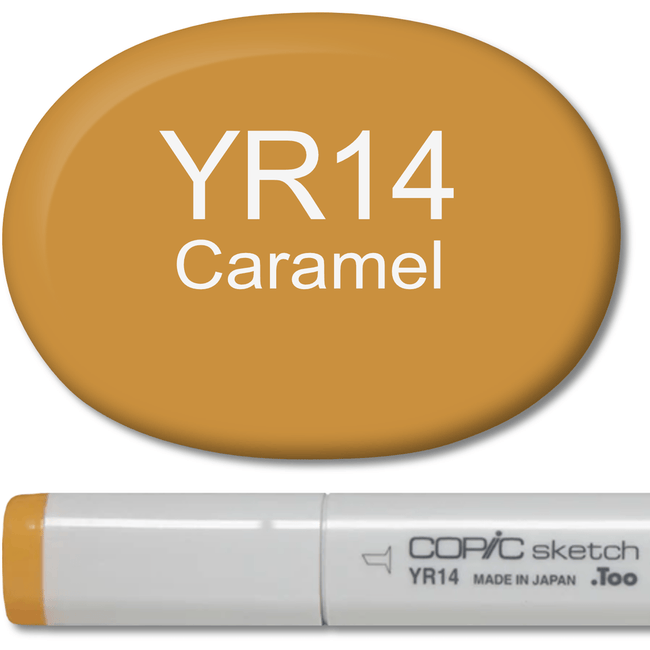 Copic Sketch Marker - YR14 Caramel - Honey Bee Stamps