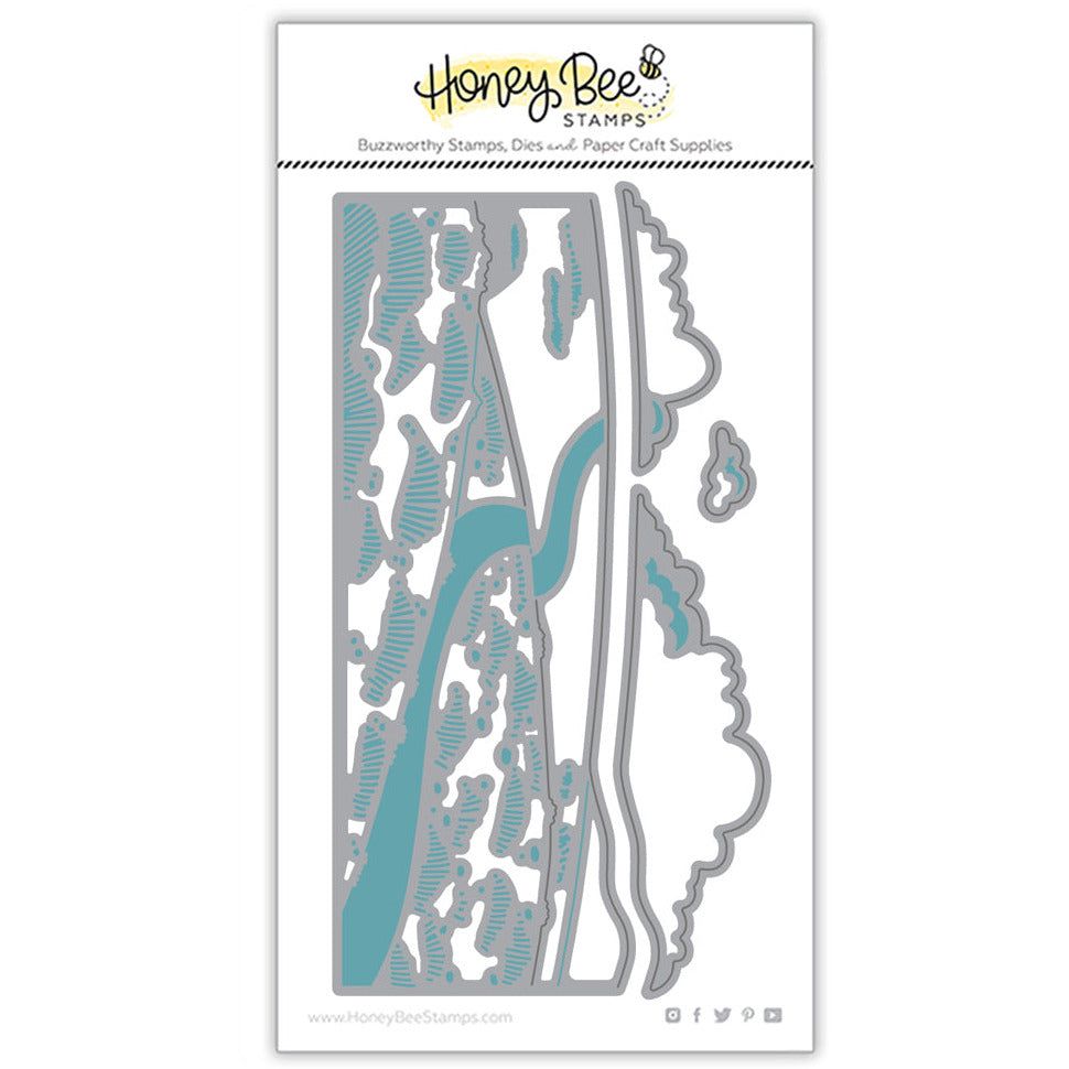 Cottage Countryside - Honey Cuts - Stand - Alone Dies - Honey Bee Stamps