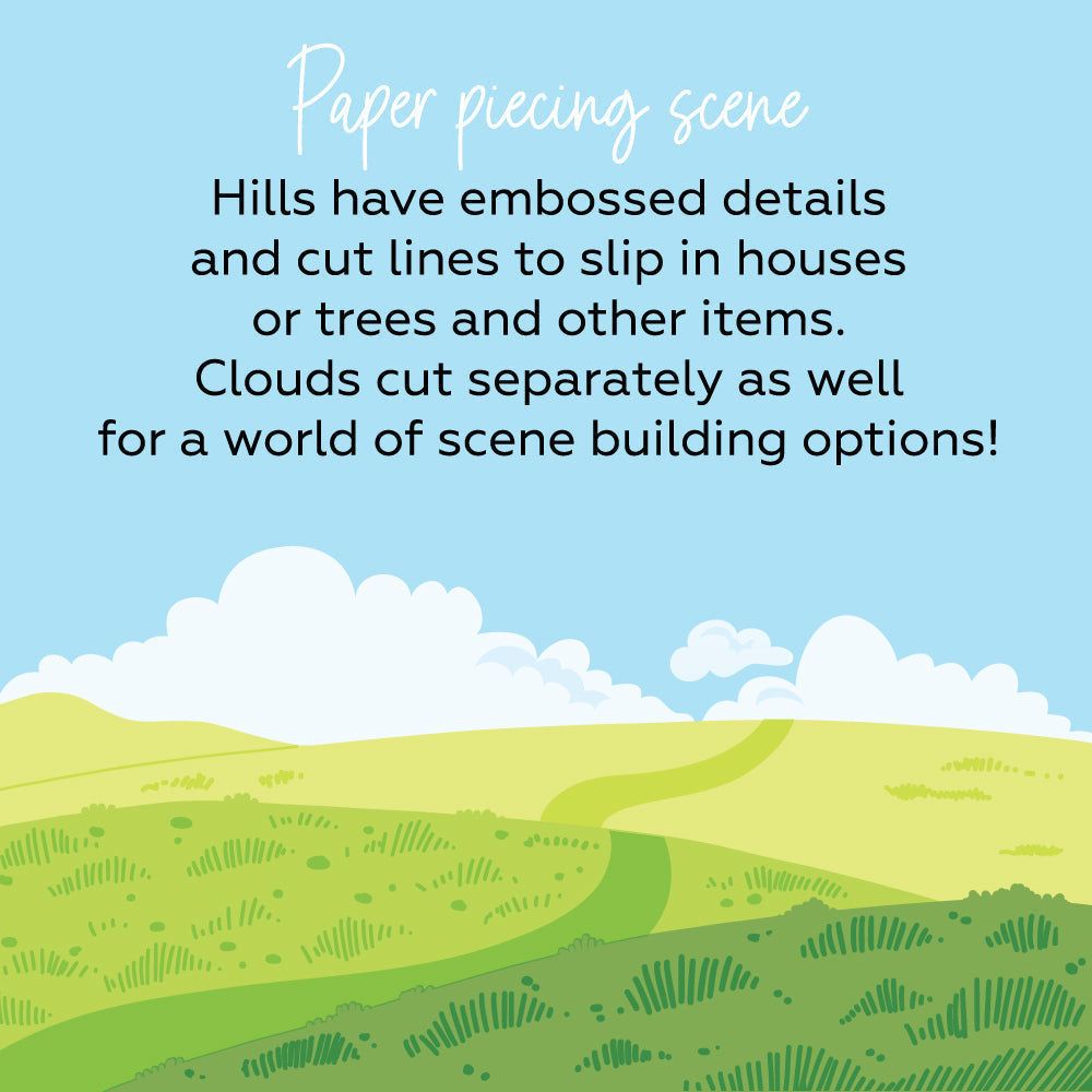 Cottage Countryside - Honey Cuts - Stand - Alone Dies - Honey Bee Stamps