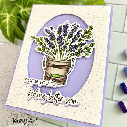 Country Lavender - Honey Cuts - Coordinating Dies - Honey Bee Stamps