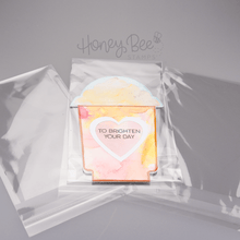 Crystal Clear Cello Bags 100 Pk - 4x6 - Honey Bee Stamps