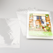 Crystal Clear Cello Bags 100 Pk - A7+ - Honey Bee Stamps