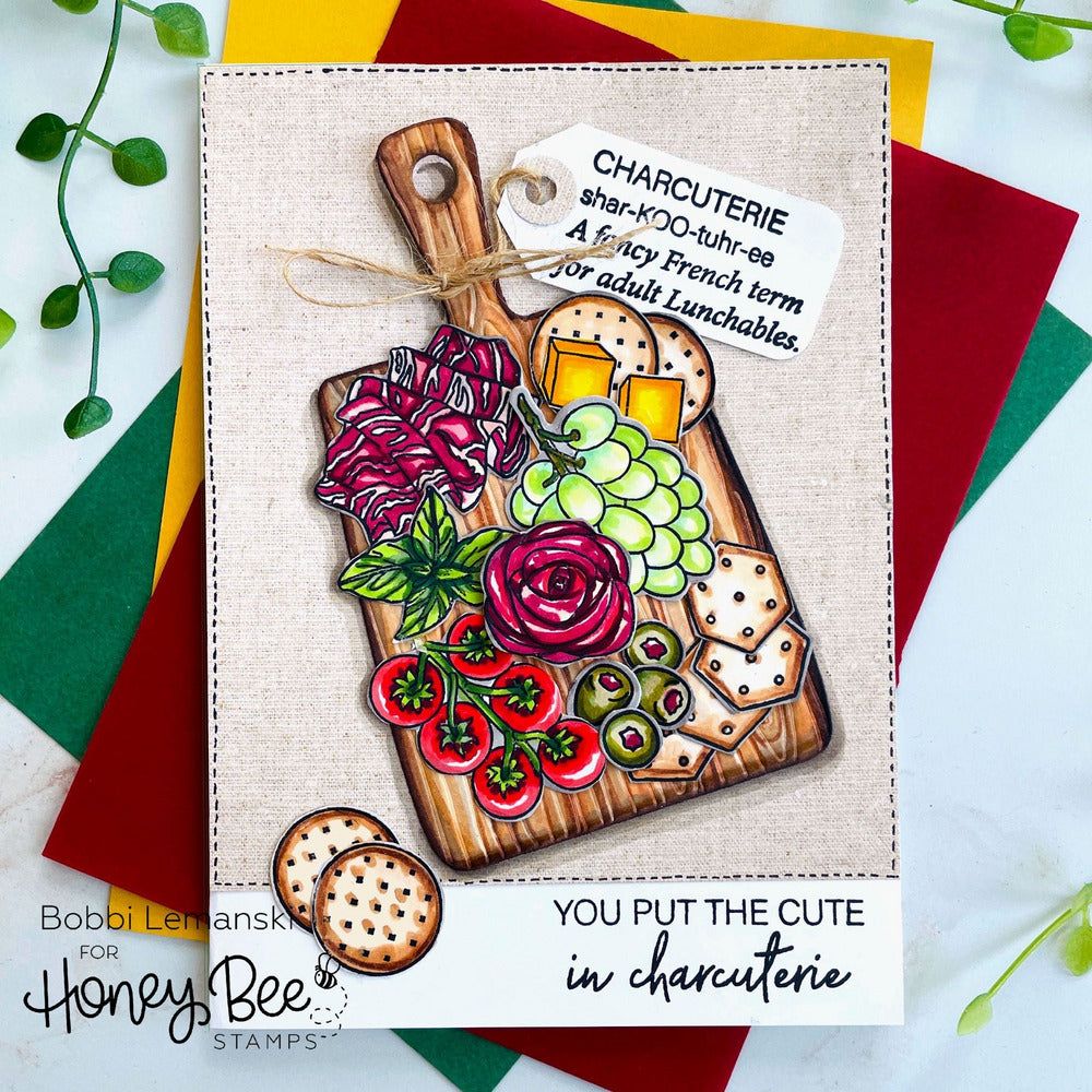 Cutting Board - Honey Cuts - Stand - Alone Dies - Honey Bee Stamps