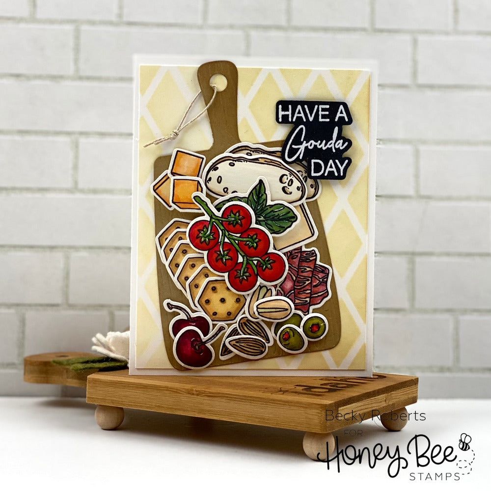 Cutting Board - Honey Cuts - Stand - Alone Dies - Honey Bee Stamps