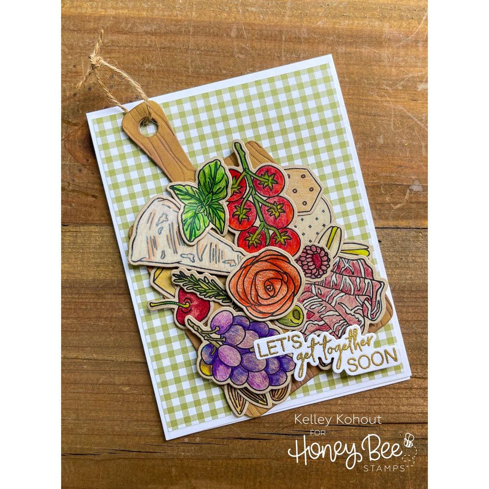 Cutting Board - Honey Cuts - Stand - Alone Dies - Honey Bee Stamps