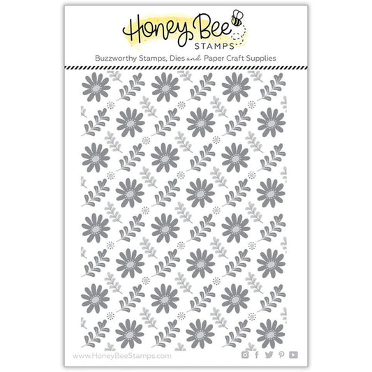 Daisy Field - 3D Embossing Folder - Retiring - Honey Bee Stamps