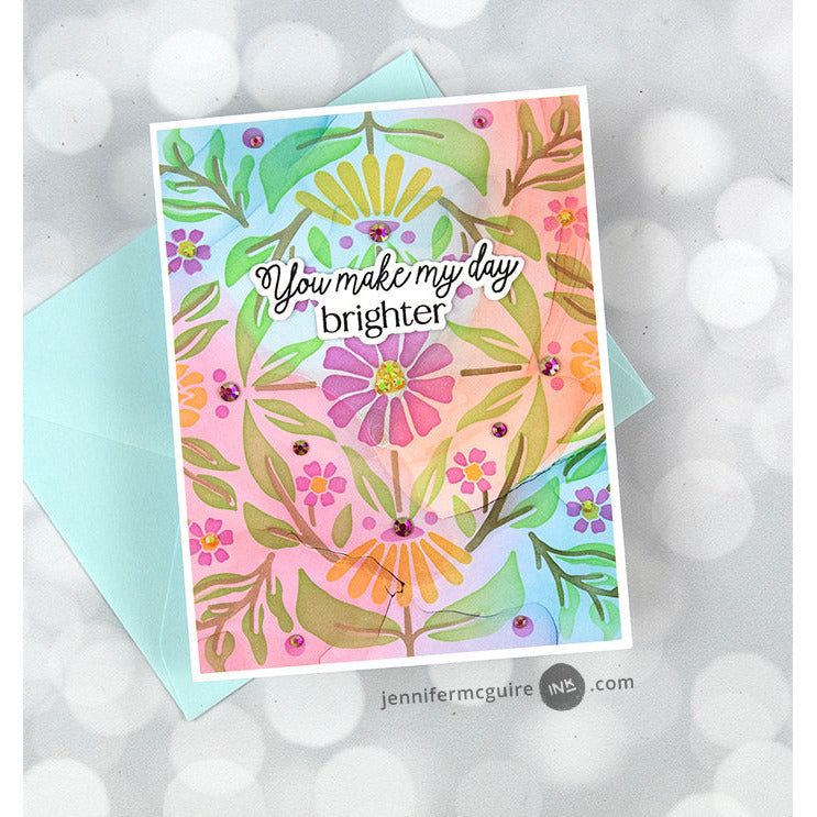 Daisy Layers Bouquet - Honey Cuts - Coordinating Dies - Honey Bee Stamps