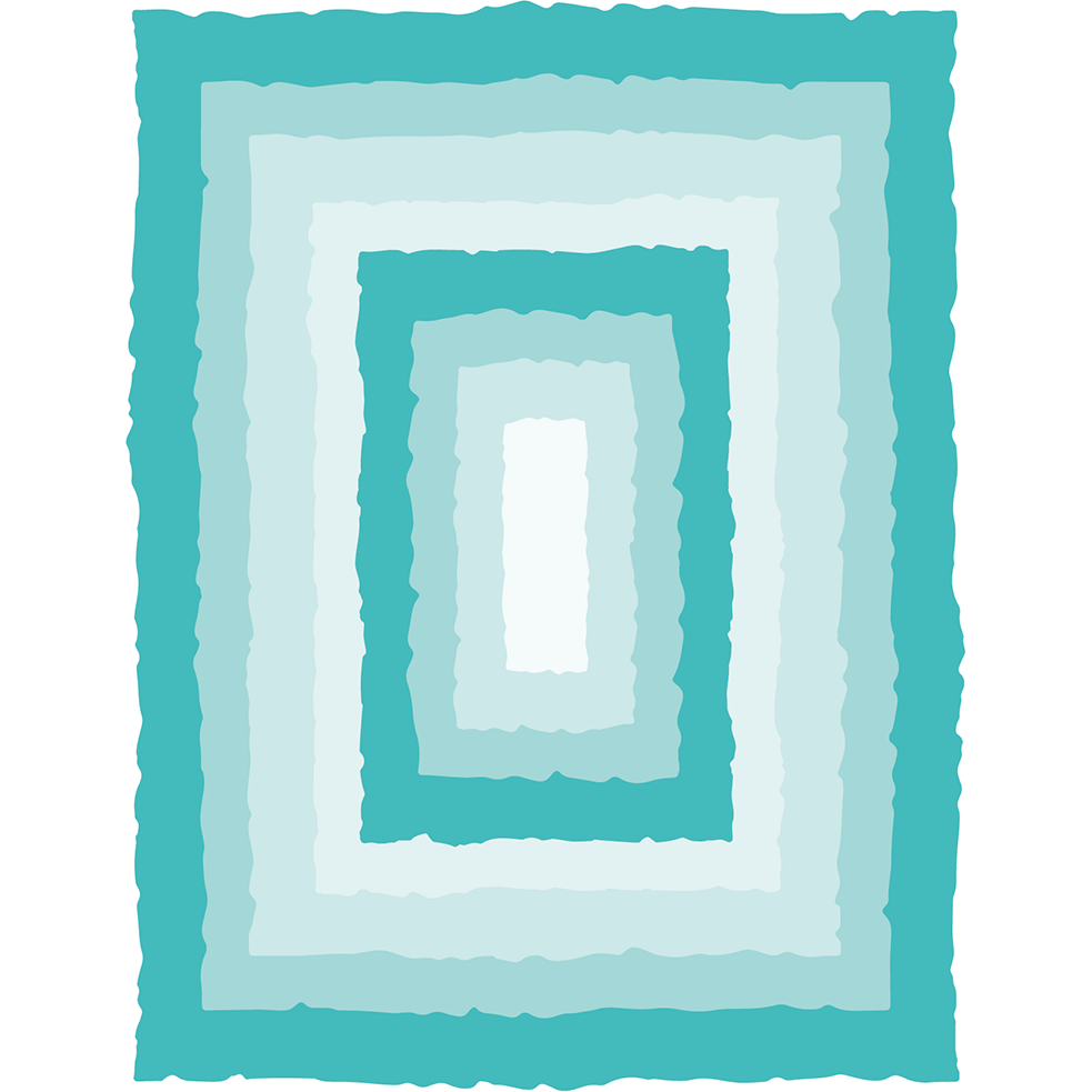 Deckle Edge A2 - Honey Cuts - Stand - Alone Dies - Honey Bee Stamps