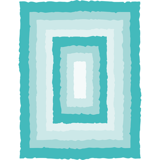 Deckle Edge A2 - Honey Cuts - Stand - Alone Dies - Honey Bee Stamps