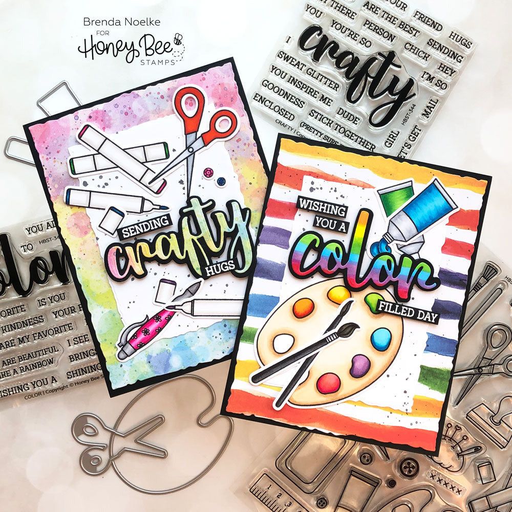 Deckle Edge A2 - Honey Cuts - Stand - Alone Dies - Honey Bee Stamps