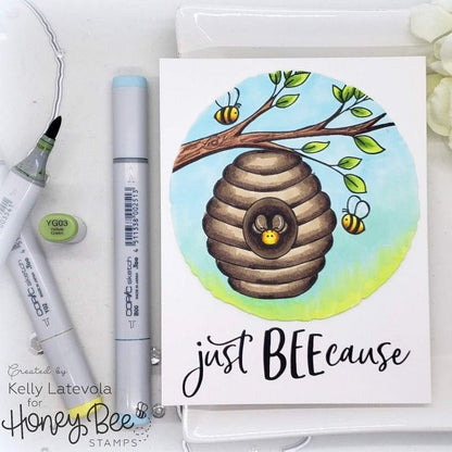 Deckle Edge Circles - Honey Cuts - Stand - Alone Dies - Honey Bee Stamps