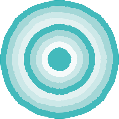 Deckle Edge Circles - Honey Cuts - Stand - Alone Dies - Honey Bee Stamps