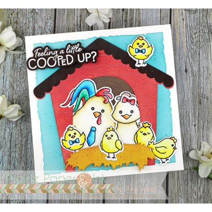 Deckle Edge Squares - Honey Cuts - Stand - Alone Dies - Honey Bee Stamps